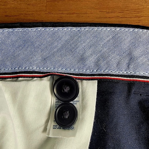 NWT Tommy Hilfiger Blue Pants 52/30 - Picture 5 of 5